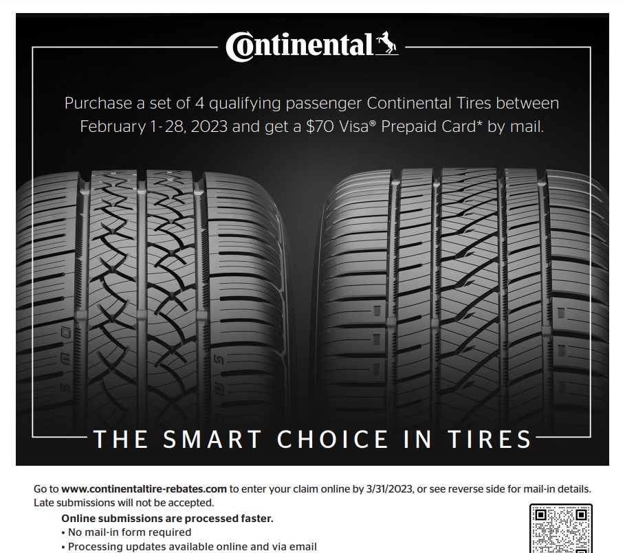 Continental Tire Rebate