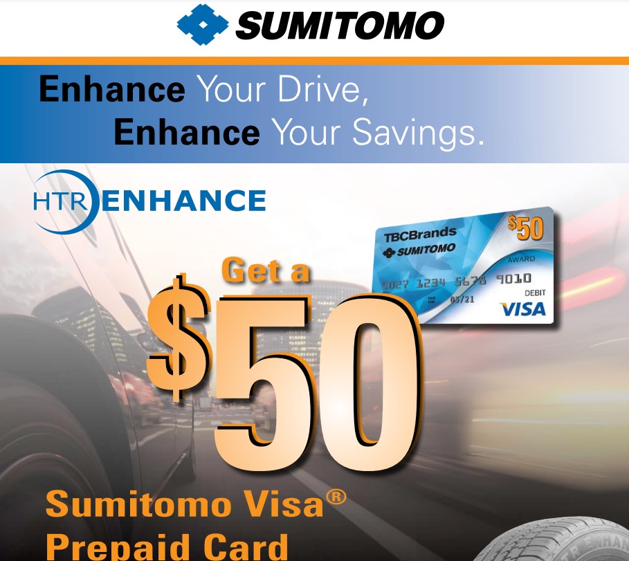 Sumitomo Tire Rebate