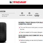 Tigar Tire Rebate 2023