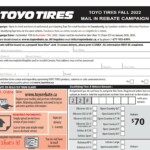 Toyo Tire Rebate 2023