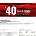 Uniroyal Tire Rebate 2023