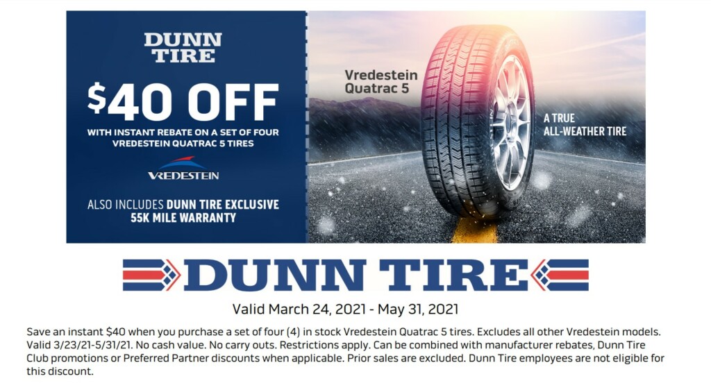 Vredestein Tire Rebate 2023