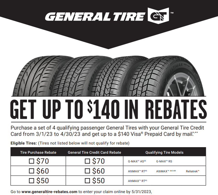 Altimax Tire Rebate 2023 Save Big On Your Next Tire Purchase 